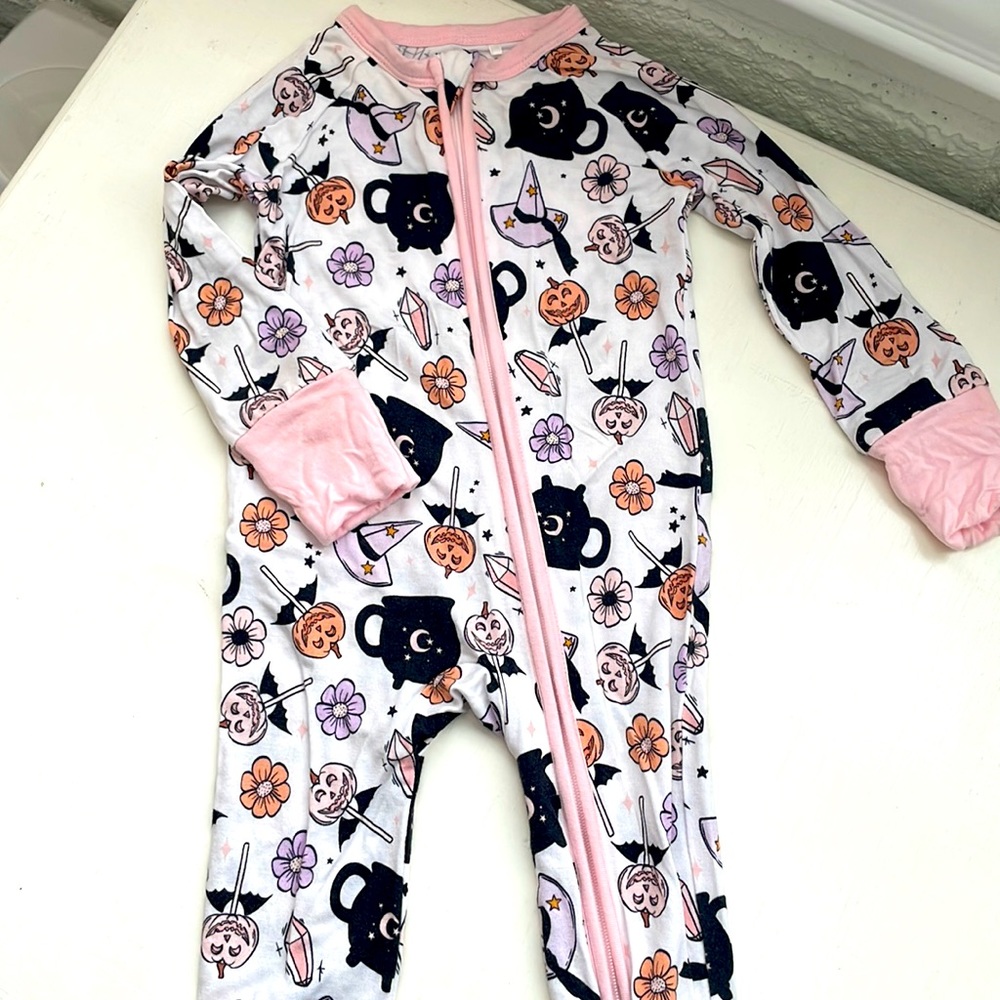 In My Jammers Halloween Zip Up Footie, 3-6mth